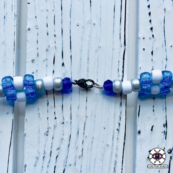 Evil Eye Perler Necklace - Picture 4 of 5